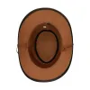 Australian Unisex Western Cowboy Outback Leather Aussie Bush Hat sold by Tru Clothing