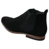 Mens Italian Suede Slip On Ankle Boots Smart Casual Desert Chelsea Dealer sold by Tru Clothing
