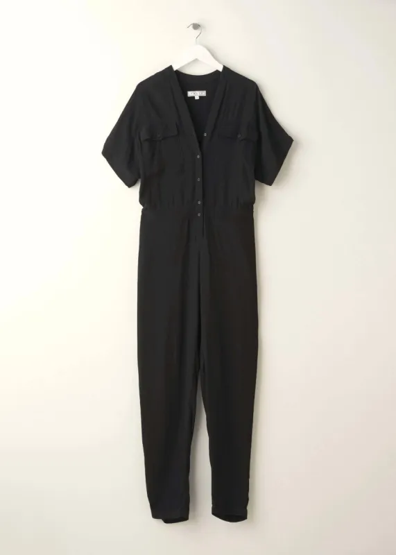 Black Goddess Jumpsuit sold by Truly