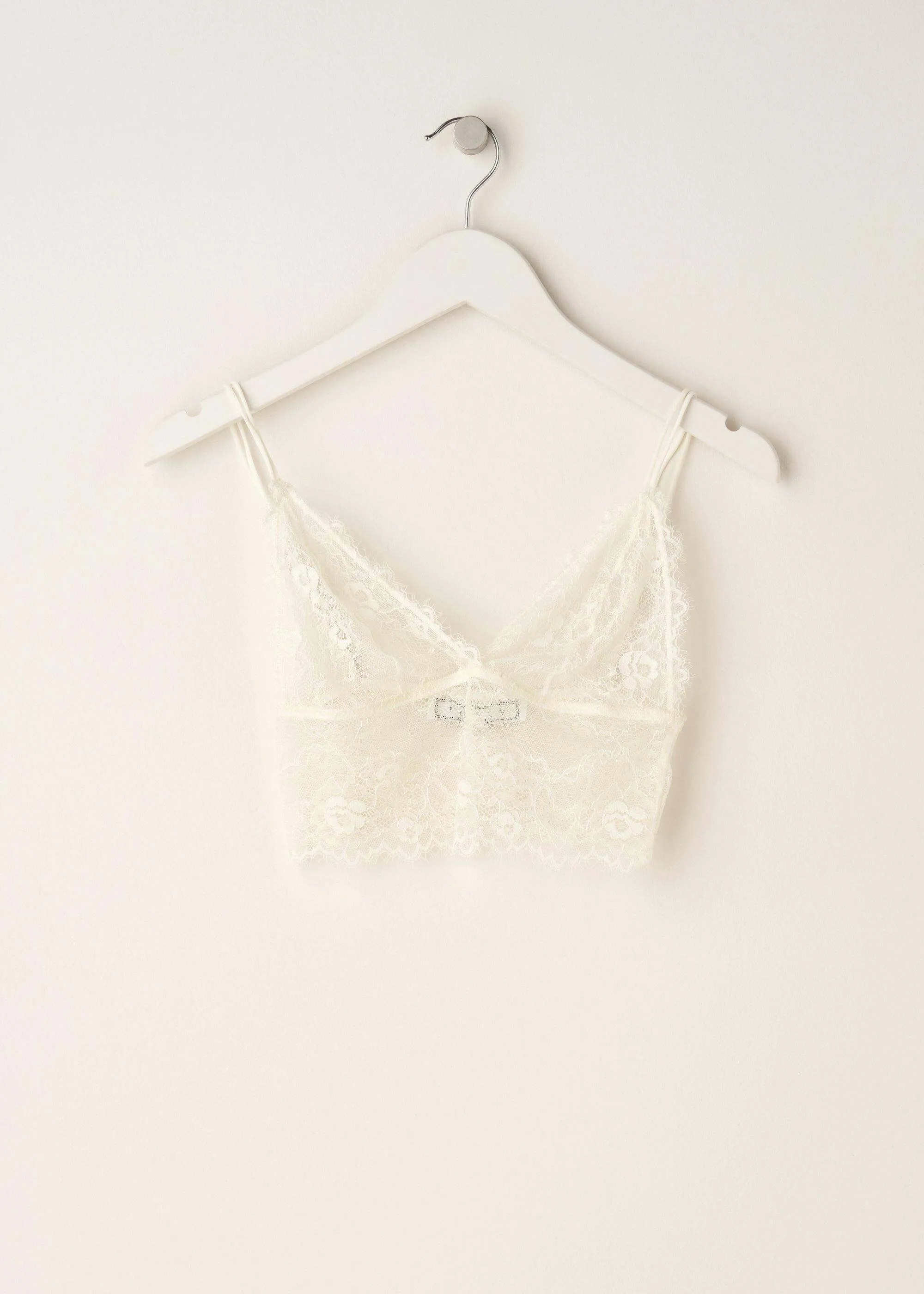 Ivory Lace Bralette sold by Truly