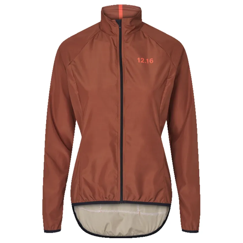 Twelve Sixteen Wind/Rain Jacket Elite Micro 173 Brown Woman sold by TwelveSixteen