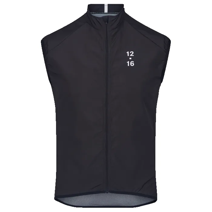 Gilet Unik Microfiber 174 Black | Man sold by TwelveSixteen