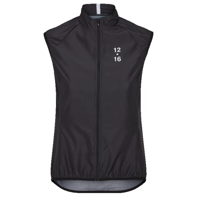 Twelve Sixteen Gilet Unik Microfibre 174 Black | Women sold by TwelveSixteen