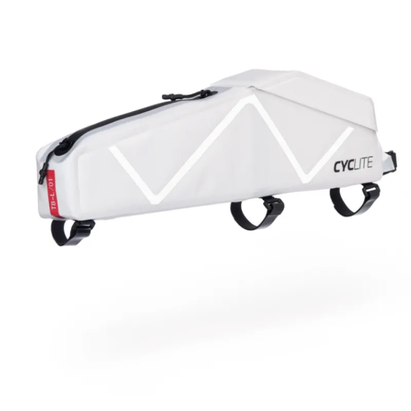 Twelve Sixteen Top Tube Bag Large / 01 - Lightgrey. 2,2L. 188g sold by TwelveSixteen