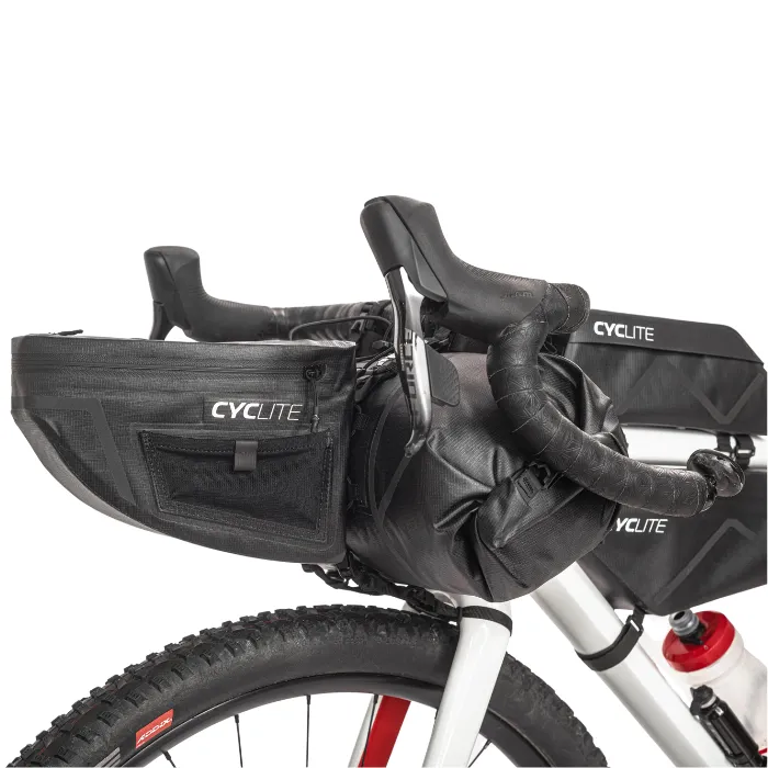 Twelve Sixteen Handle Bar Roll Bag / 01 - Black. 12,6L. 198g sold by TwelveSixteen product image thumbnail 4