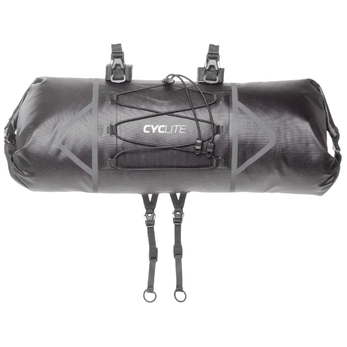 Twelve Sixteen Handle Bar Roll Bag / 01 - Black. 12,6L. 198g sold by TwelveSixteen