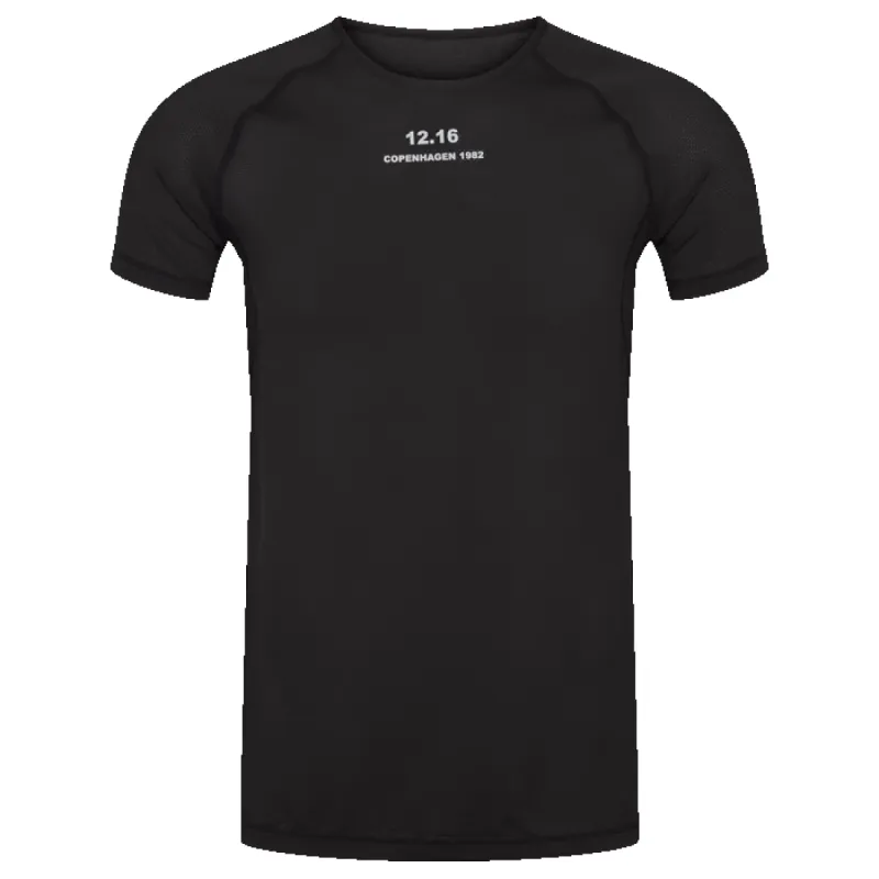 Twelve Sixteen Baselayer tee S/S - Black sold by TwelveSixteen