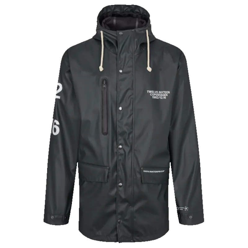 Men's Sky Pro Rainjacket 100% Recycled Sort sold by TwelveSixteen