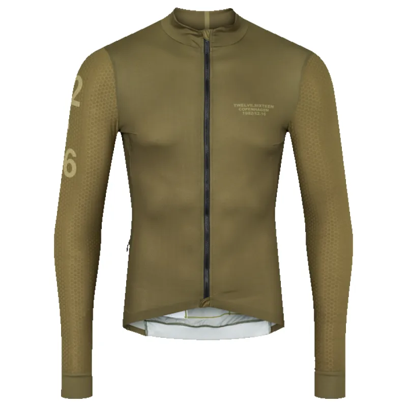 Men's Sky Pro Long Jersey Green made by TwelveSixteen