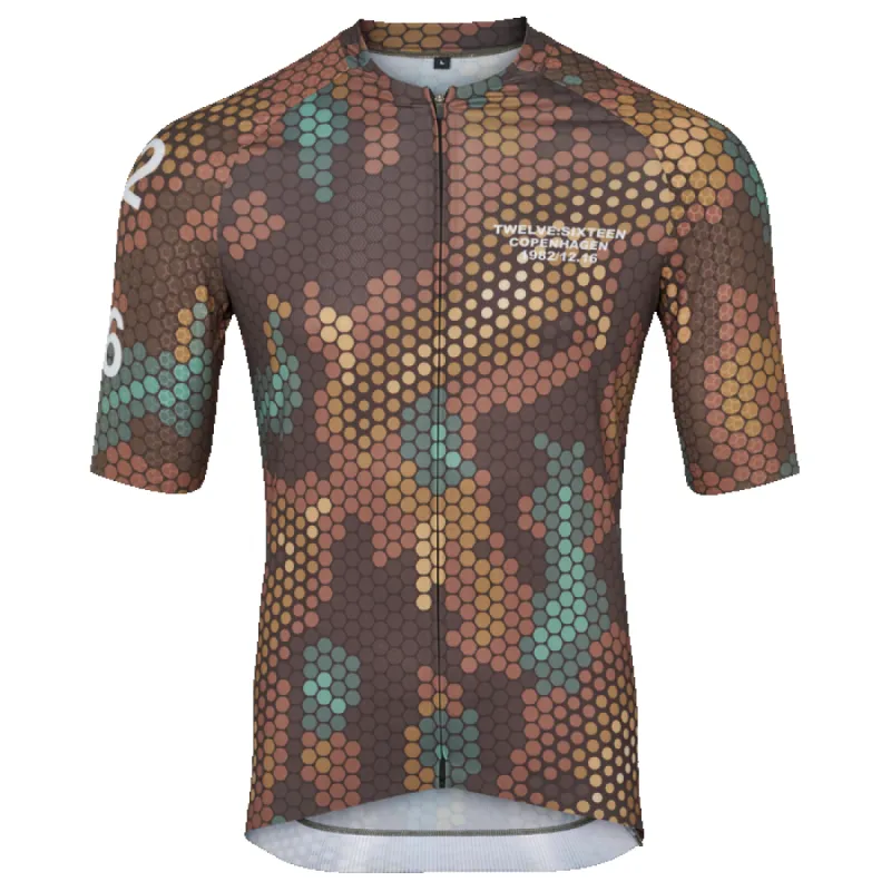 Men's Sky Pro Jersey Camo Green sold by TwelveSixteen