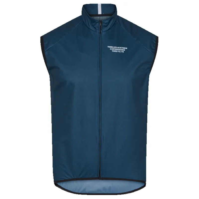Twelve Sixteen Gilet Unik Pro Water-Membrane 199  Navy White sold by TwelveSixteen