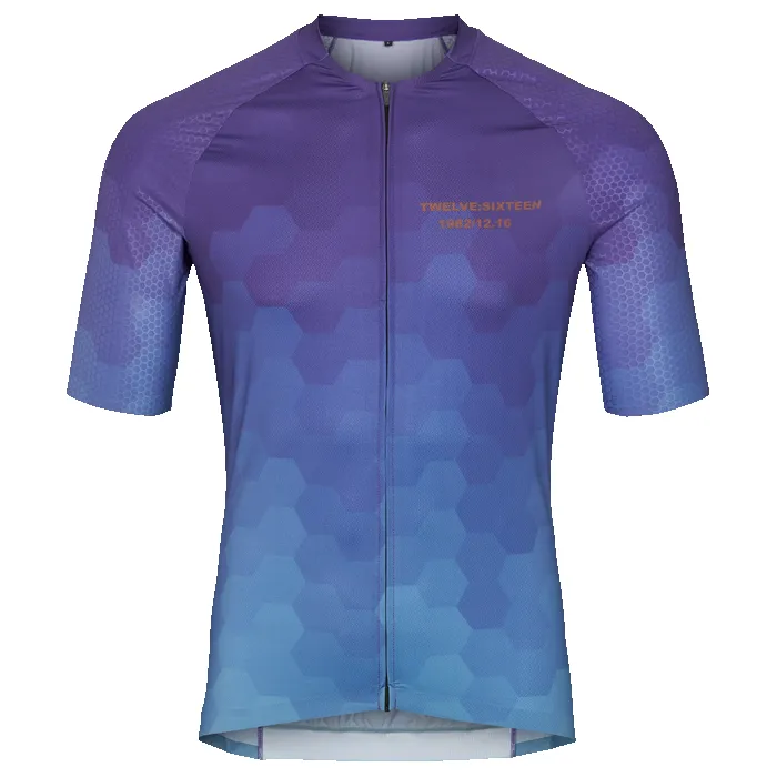Twelve Sixteen Cykeltrøje Sky Pro Jersey Multi Blue sold by TwelveSixteen