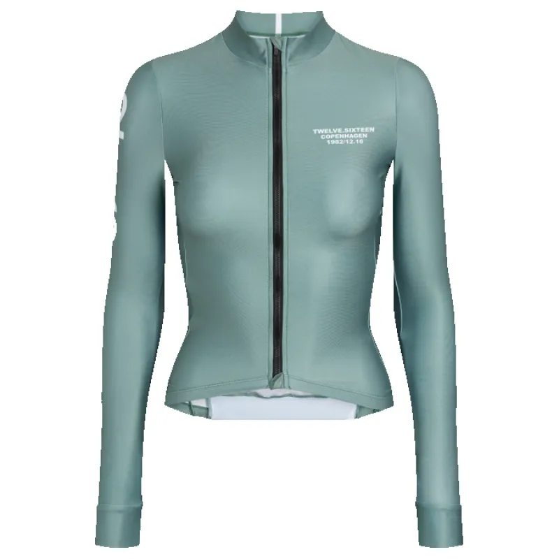 Women's Sky Long Jersey Turf Green sold by TwelveSixteen