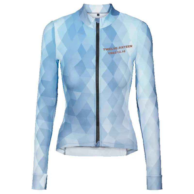 Women's Sky Long Jersey Light Blue made by TwelveSixteen