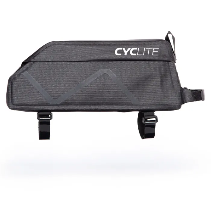 Top Tube Bag / 02 - Black 1.1L. 130g sold by TwelveSixteen