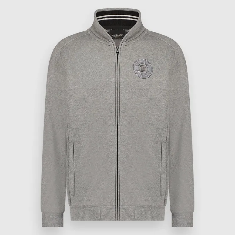 Men sweat vest Steyn | Grey Melange sold by Twinlife