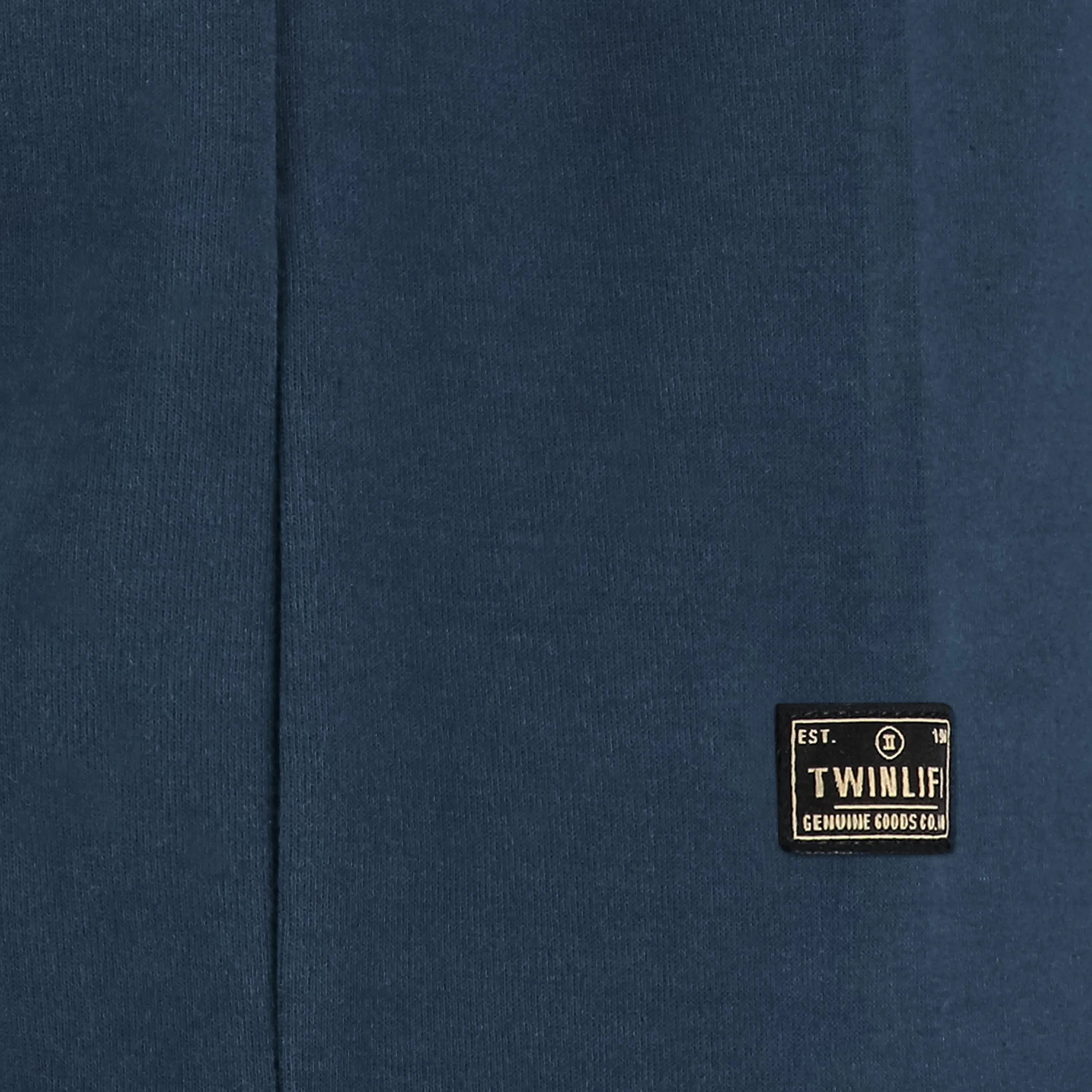 Men Sweat Half Zip, Knit | Dress Blues sold by Twinlife product image thumbnail 3