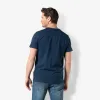 Men t.shirt lycra allover print | Dress Blues sold by Twinlife