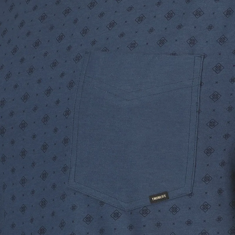 Men t.shirt Olaf | Dark Denim sold by Twinlife product image thumbnail 3