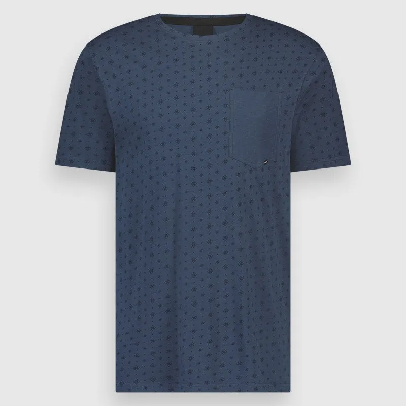 Men t.shirt Olaf | Dark Denim sold by Twinlife