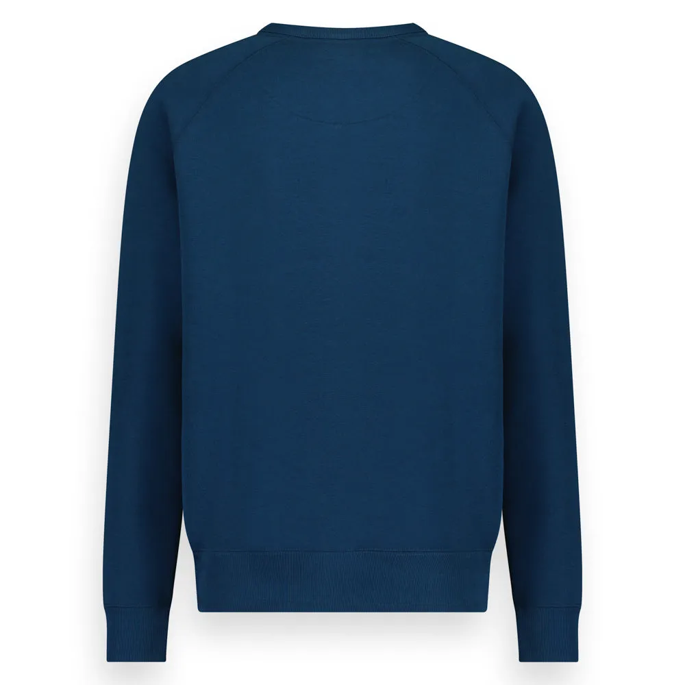 Men sweat raglan print | Navy Peony sold by Twinlife product image thumbnail 5