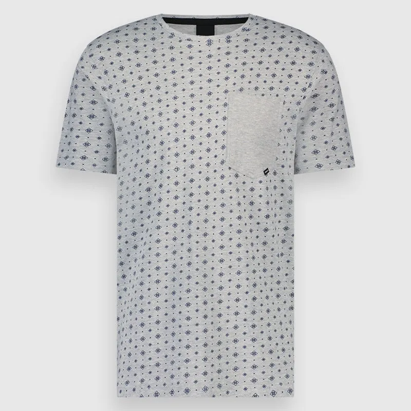 Men t.shirt Olaf | Grey Melange sold by Twinlife