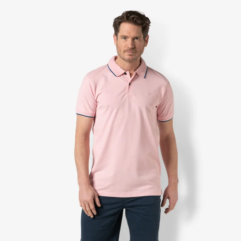 Men polo basic | Tickled Pink sold by Twinlife