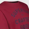 Men T.Shirt Crew Logo | Karenda Red sold by Twinlife