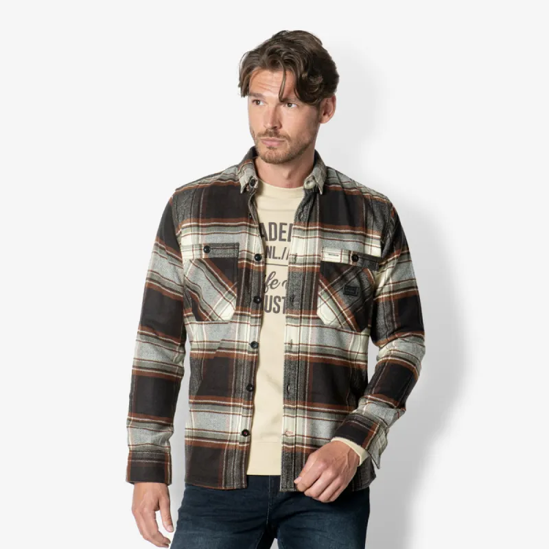 Men Overshirt Plaid, Woven | Molé sold by Twinlife
