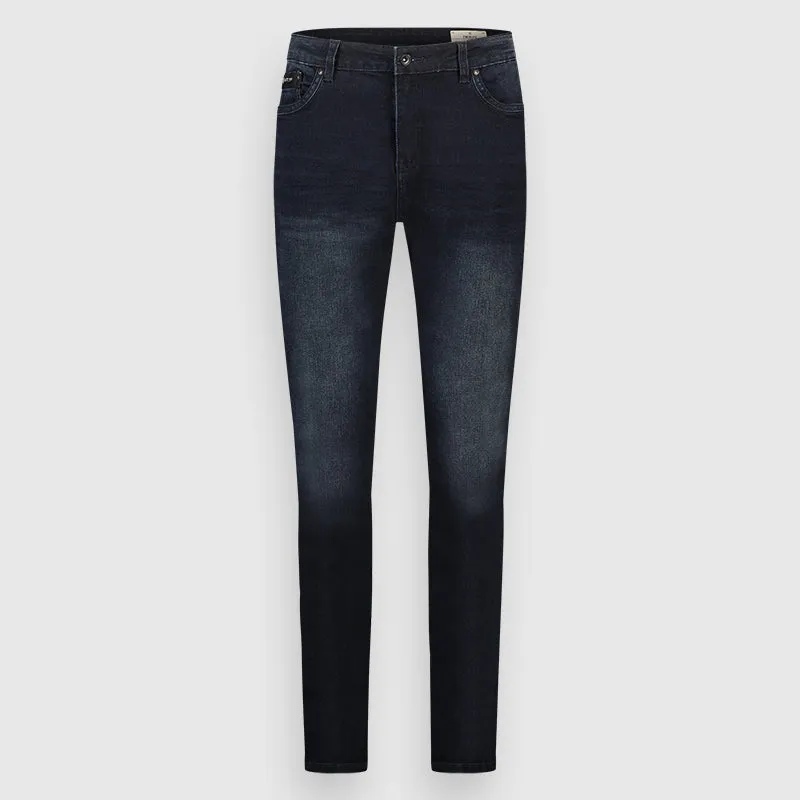 Men tapered jeans Axel | Dark Used sold by Twinlife product image thumbnail 3