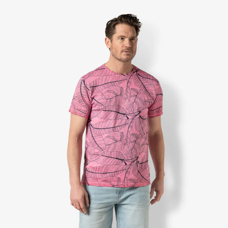 Men t.shirt crew leaves | Innuendo sold by Twinlife