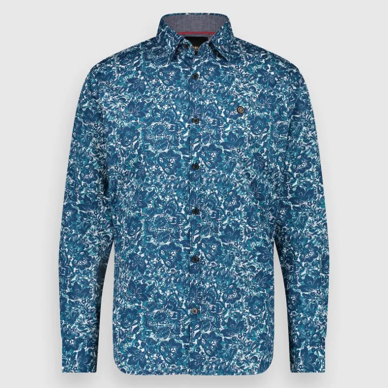 Shirt Floral Print | Snow White sold by Twinlife