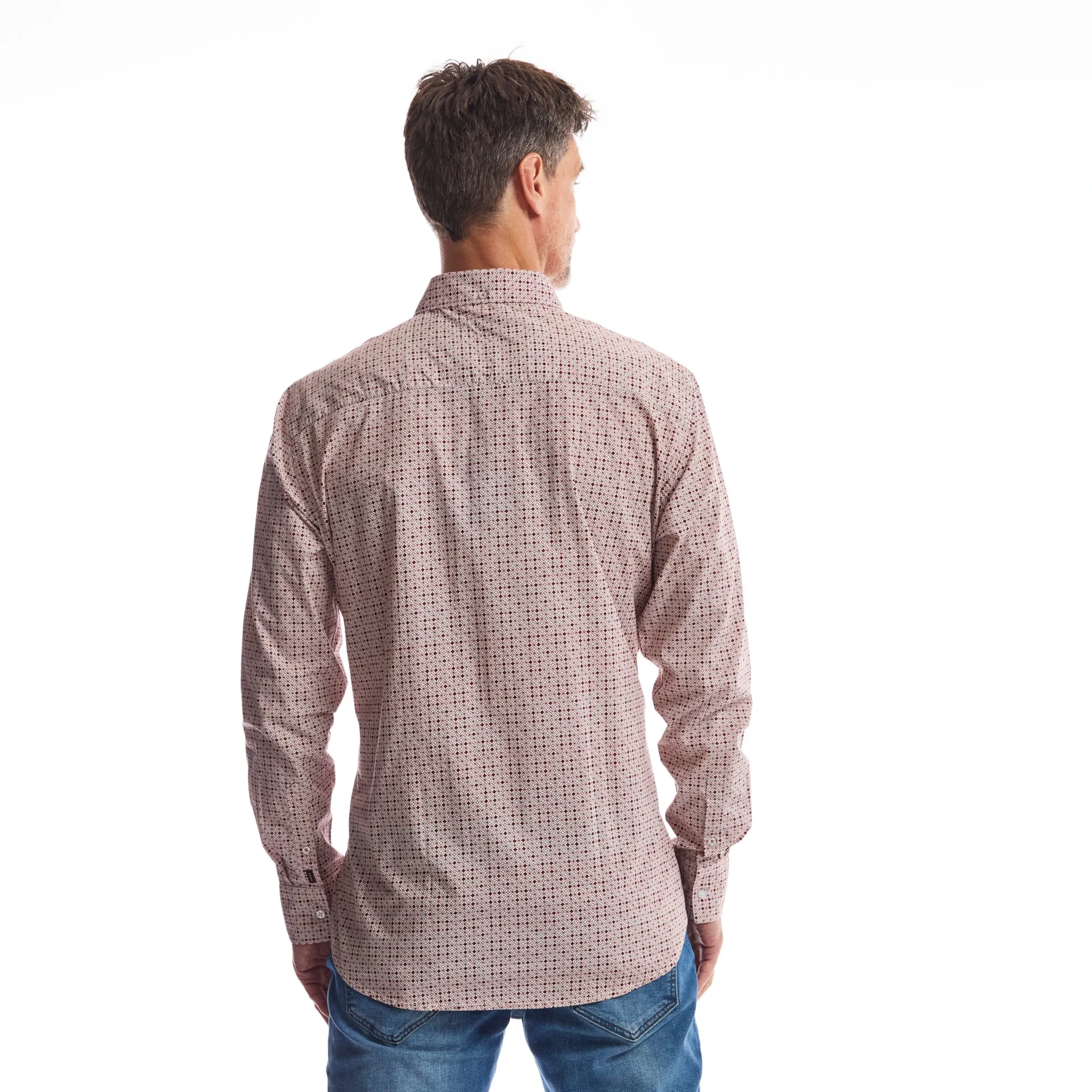 Men Shirt Graphic Longsleeve | Thistle sold by Twinlife product image thumbnail 2