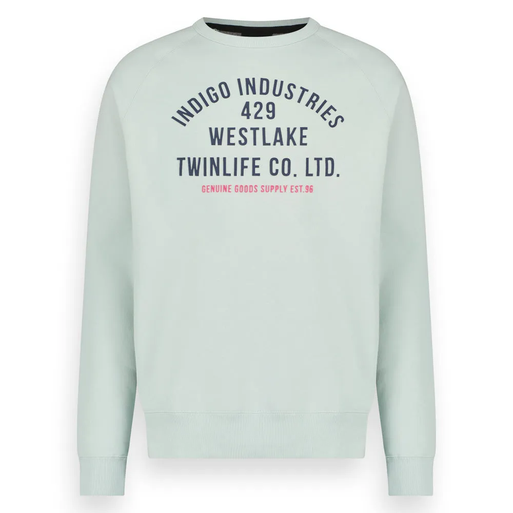 Men sweat raglan print | Sterling Blue sold by Twinlife product image thumbnail 4