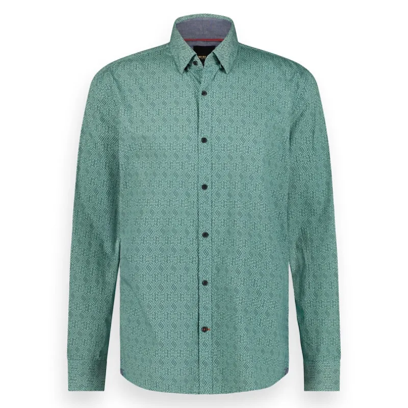 Men Shirt Celtic Allover print | Oil Blue sold by Twinlife