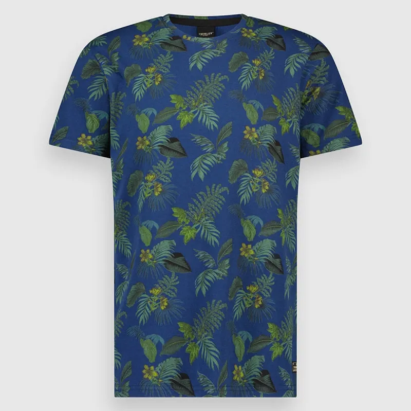 Men T-Shirt | Navy Peony sold by Twinlife