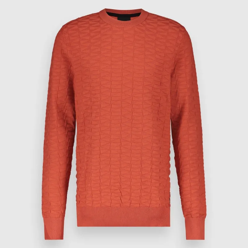 Structure Crew Sweat | Cinnabar sold by Twinlife