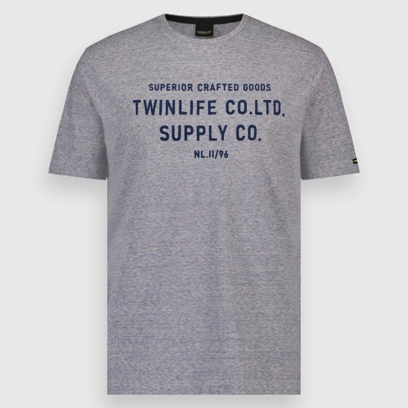 Men T.Shirt Crew Injection Naps | Dress Blues sold by Twinlife