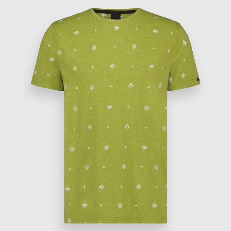 Men T.Shirt Crew Embro | Turtle Green sold by Twinlife