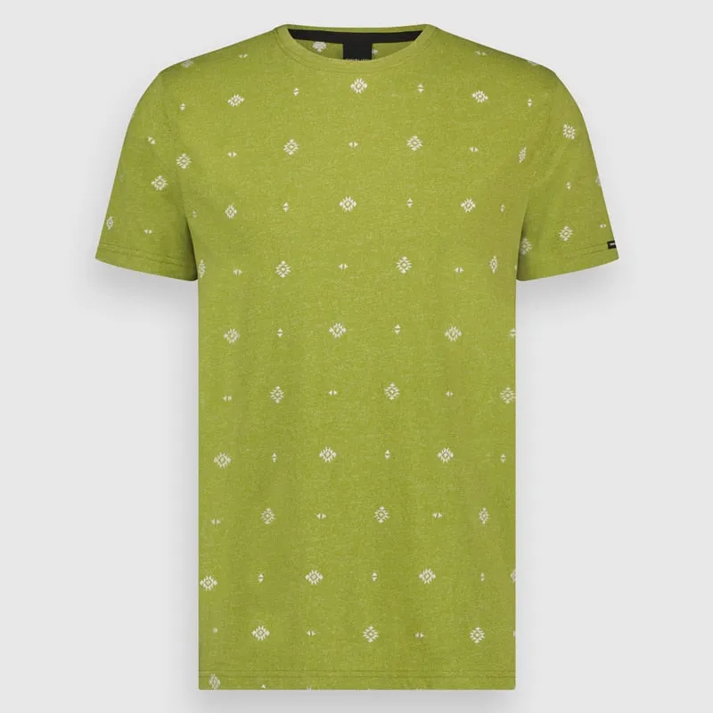 Men T.Shirt Crew Embro | Turtle Green sold by Twinlife