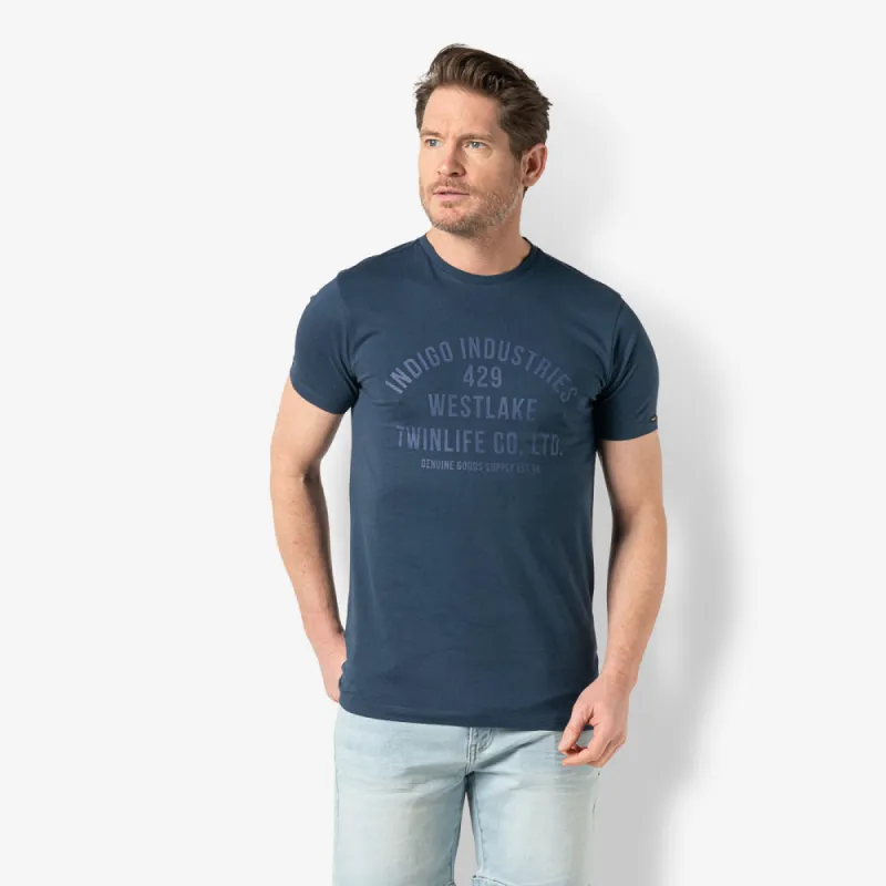 Men t.shirt logo | Dress Blues sold by Twinlife