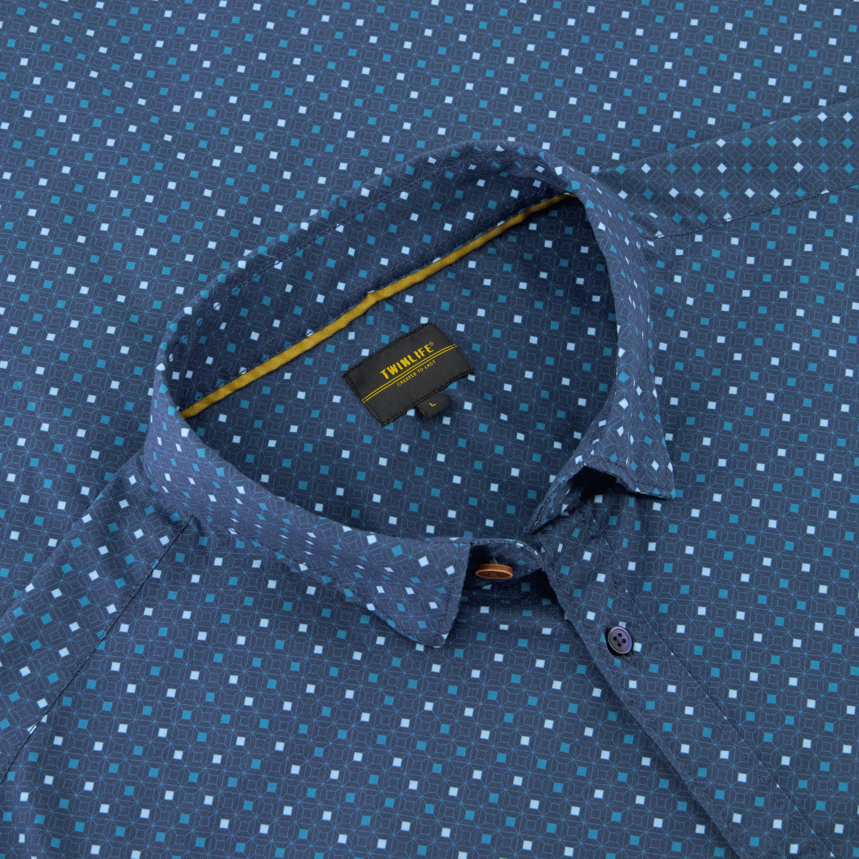 Shirt Small Art | Blue Ashes sold by Twinlife product image thumbnail 3