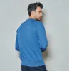 Men sweater crew raglan print | Dark Denim sold by Twinlife