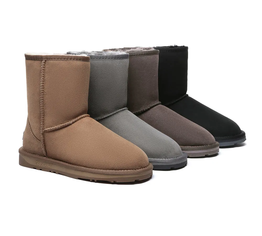 UGG EVERAU® UGG Boots Double Faced Sheepskin Wool Short Classic sold by UGG Express