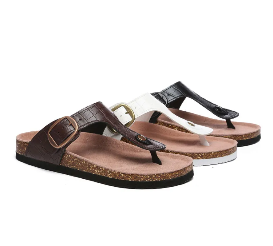TARRAMARRA® UGG Adjustable Strap Embossed Summer Beach Thong Sandal Slides Lindsay sold by UGG Express