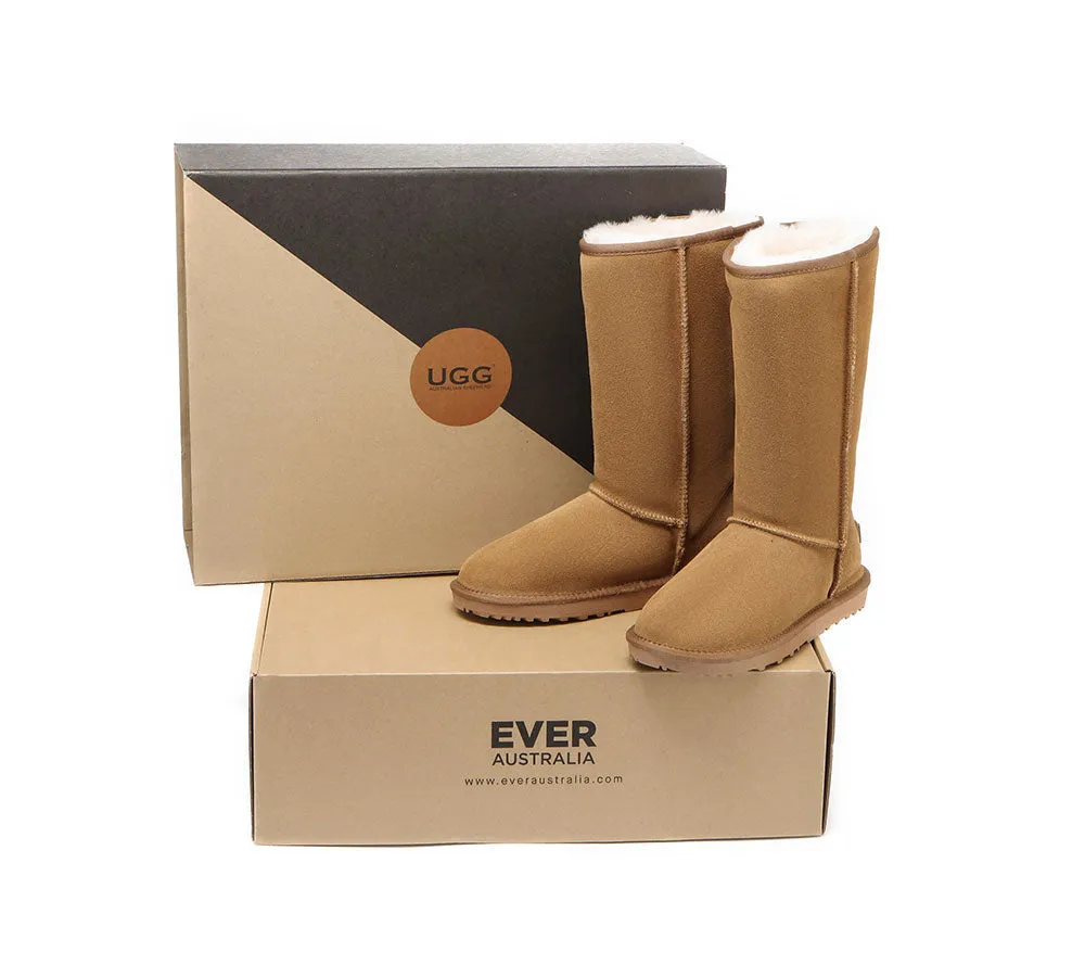 AUSTRALIAN SHEPHERD® UGG Boots Double Face Sheepskin Wool Tall Classic Suede sold by UGG Express product image thumbnail 3