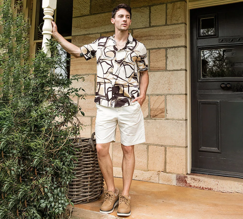 EVERAU® Men Sheepskin Wool Lace Up Casual Shoes Trekker sold by UGG Express product image thumbnail 2