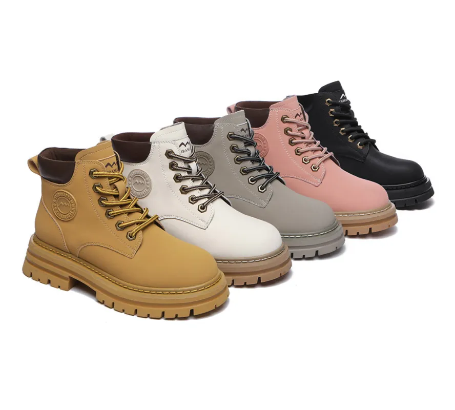 TARRAMARRA® Women Leather Lace Up Chunky Boots Stephanie sold by UGG Express