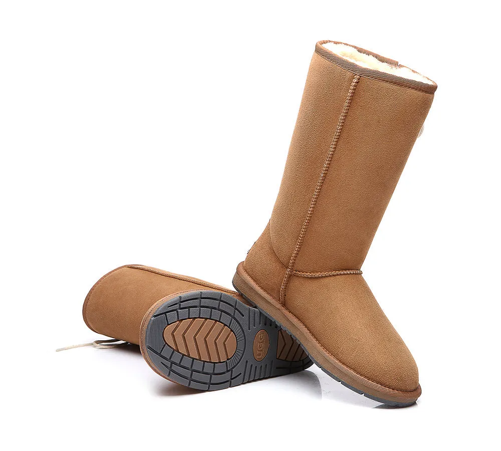 AUSTRALIAN SHEPHERD® UGG Boots Women Double Face Sheepskin Tall Side Lace sold by UGG Express product image thumbnail 4