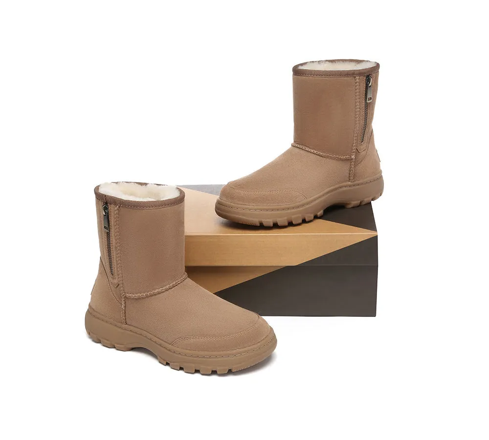 AUSTRALIAN SHEPHERD® UGG Boots Sheepskin Wool Zipper Short Outdoor sold by UGG Express product image thumbnail 3
